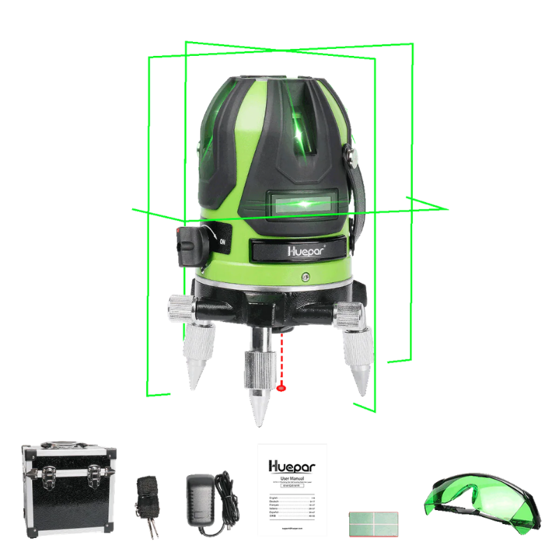 360° Professional Self-Leveling Cross-Line Laser Level